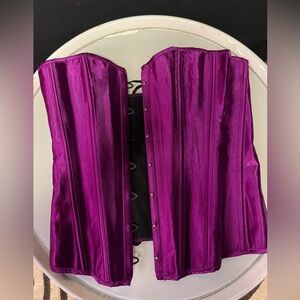 Vibrant Purple Corset